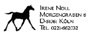 Irene Noll Visitenkarte