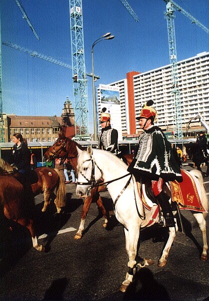 Demonstration zum Erhalt der Reiterstaffel von Berlin, Bild Nr. 2